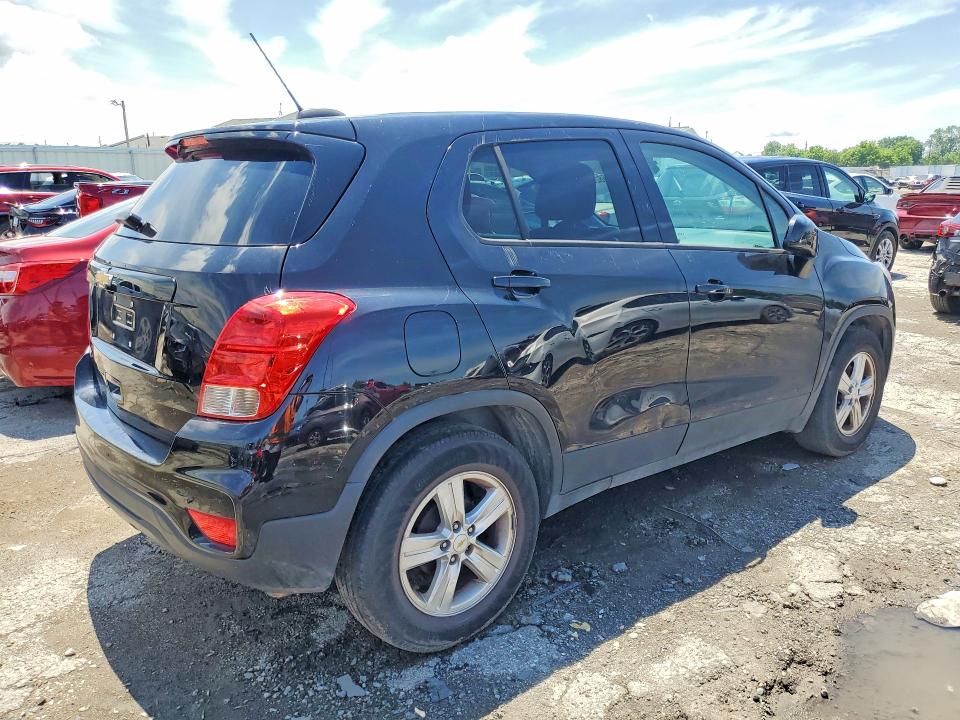 2020 Chevrolet VIN KL7CJKSB8LB041003 COPART salvage auction — NORMAL WEAR, In - Certificate Of Title, sold $1,750 on 2026-07-13 (photo 3)