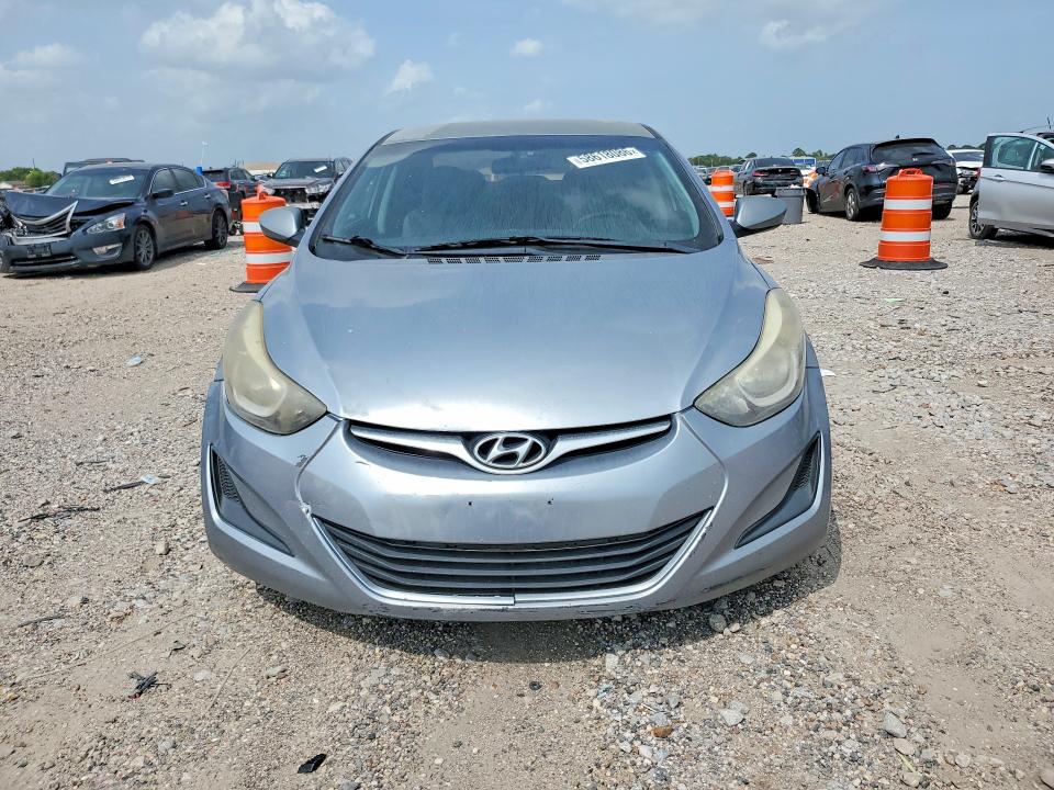 2015 Hyundai Elantra VIN 5NPDH4AE0FH624095 COPART salvage auction — FRONT END, Tx - Certificate Of Title, sold $725 on 2026-07-09 (photo 5)