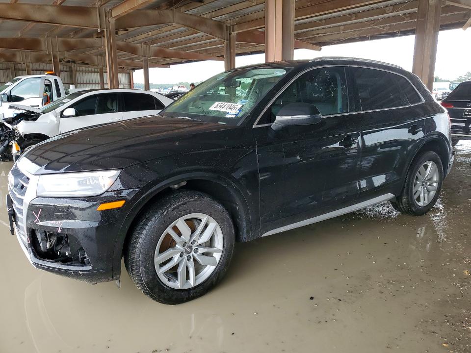 2020 Audi Q5 VIN WA1ANAFY8L2082555 COPART salvage auction — REAR END, Tx - Salvage Vehicle Title, sold $9,400 on 2026-07-14 (photo 1)