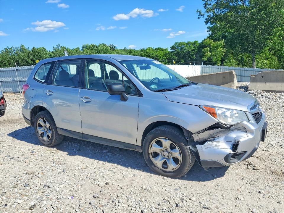 2014 Subaru Forester VIN JF2SJAAC6EH507385 COPART salvage auction — FRONT END, Ma - Cert Of Title-Reconstrctd Coll, sold $500 on 2026-07-15 (photo 4)