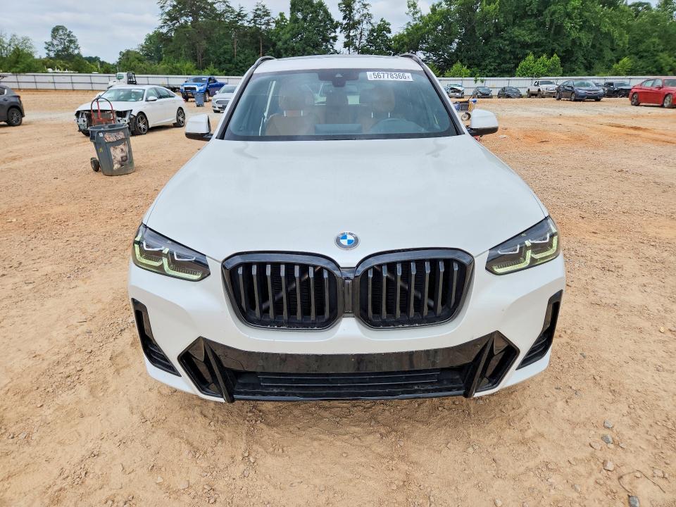 2022 BMW VIN 5UX43DP08N9K41084 COPART salvage auction — SIDE, NC - SALVAGE CERTIFICATE OF TITLE, sold $300 on 2026-07-27 (photo 5)