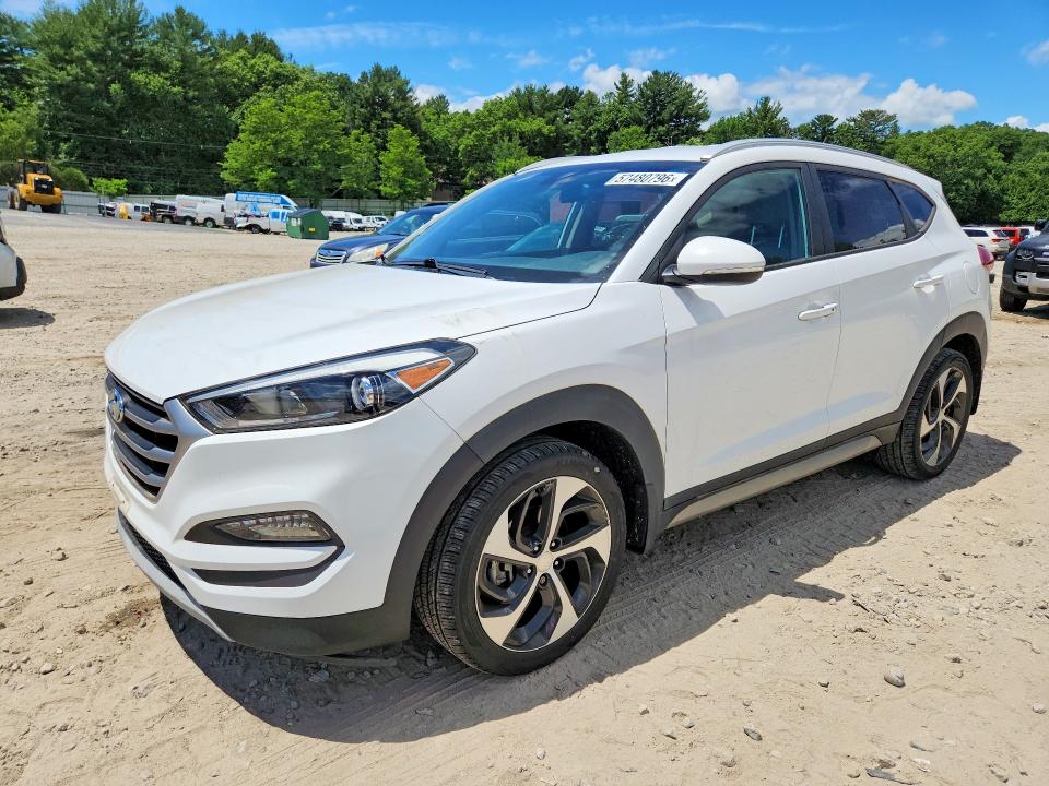 2017 Hyundai Tucson VIN KM8J3CA26HU293481 COPART salvage auction — MECHANICAL, Ma - Cert Of Title-Salvage, sold $3,550 on 2026-07-30 (photo 1)