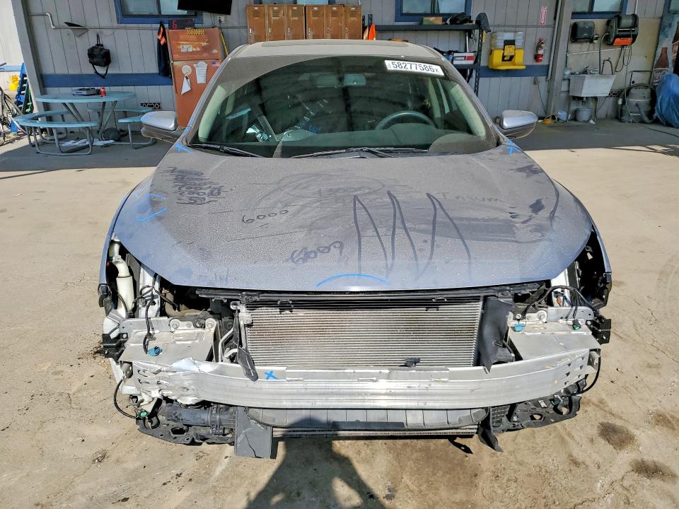 2018 Honda Civic VIN JHMFC1F76JX008462 COPART salvage auction — FRONT END, Ca - Salvage Certificate, sold $4,300 on 2026-07-23 (photo 5)