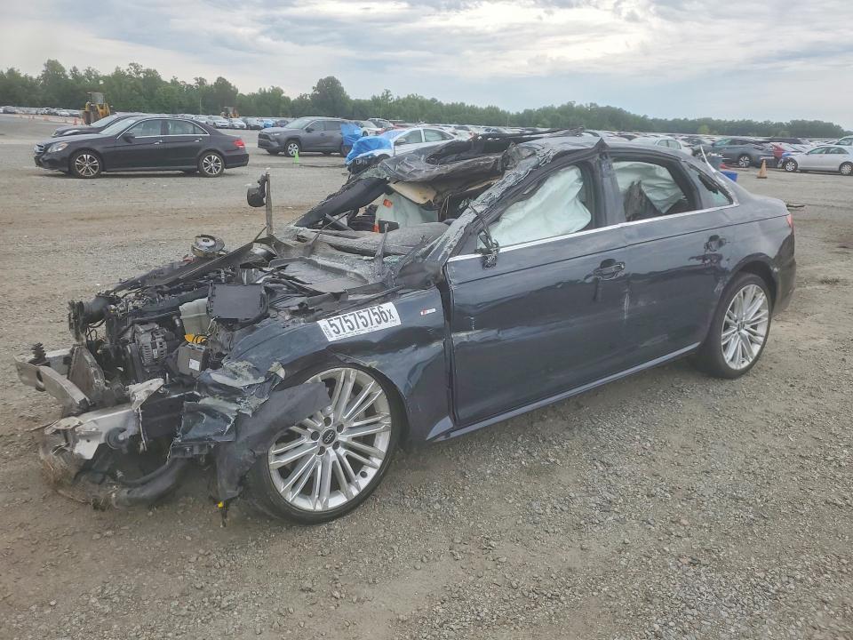 2017 Audi A4 VIN WAUENAF40HN027198 COPART salvage auction — ROLLOVER, NC - SALVAGE CERTIFICATE OF TITLE, sold $200 on 2026-07-27 (photo 1)