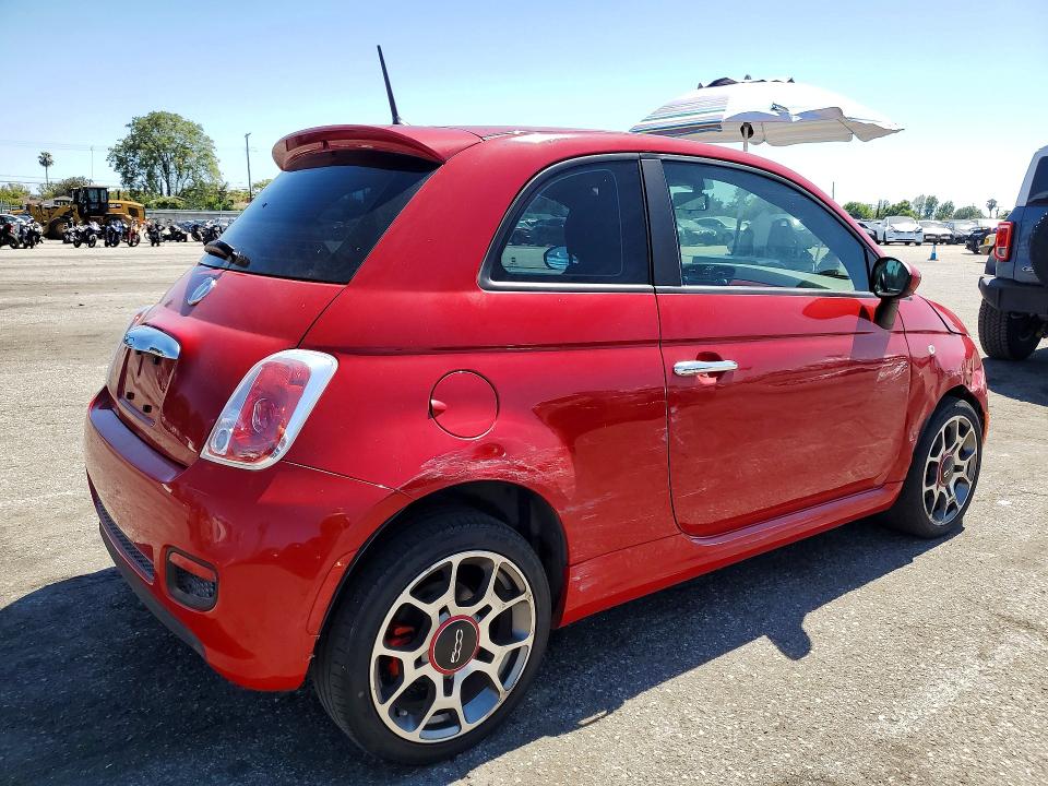 2012 Fiat VIN 3C3CFFBR5CT385691 COPART salvage auction — SIDE, Id - Salvage Certificate Of Title, sold $1,200 on 2026-09-04 (photo 3)