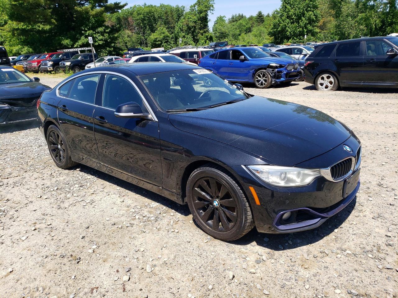 2016 BMW 4 Series VIN WBA4C9C58GG137657 COPART salvage auction — Minor Dent/Scratches, NH - CERTIFICATE OF TITLE, sold $1,200 on 2026-07-01 (photo 4)