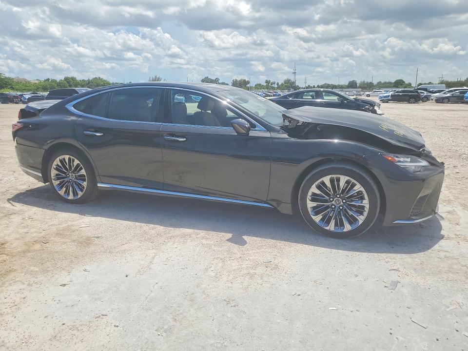 2021 Lexus Ls 500 VIN JTHD51FF3M5014339 COPART salvage auction — FRONT END, FL - CERT OF TITLE SLVG REBUILDABLE, sold $0 on 2026-10-15 (photo 4)