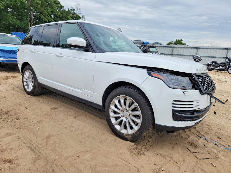 2020 Land rover VIN SALGS2RU6LA402929 COPART salvage auction — FRONT END, Tx - Salvage Vehicle Title, sold $29,500 on 2026-07-31 (photo 4)