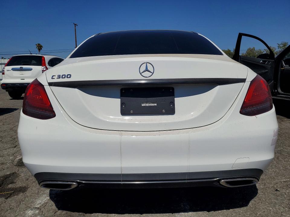 2021 Mercedes-benz C-klasse VIN W1KWF8DBXMR631655 COPART salvage auction — MINOR DENT/SCRATCHES, Ca - Dis/Dlr/Exp Only Clean Title, sold $12,200 on 2026-07-16 (photo 6)