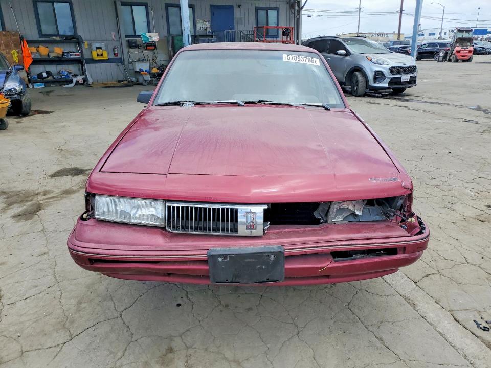 1993 Oldsmobile Cutlass ciera VIN 1G3AG54N1P6315626 COPART salvage auction — FRONT END, CA - SALVAGE CERTIFICATE, sold $200 on 2026-07-02 (photo 5)