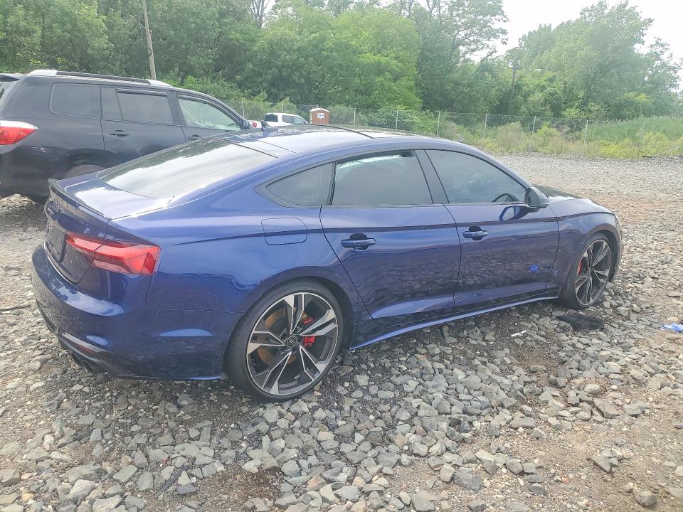 2024 Audi Rs5 VIN WAUC4CF59RA035498 COPART salvage auction — FRONT END, Ny - Mv-907A Salvage Certificate, sold $15,400 on 2026-08-11 (photo 3)