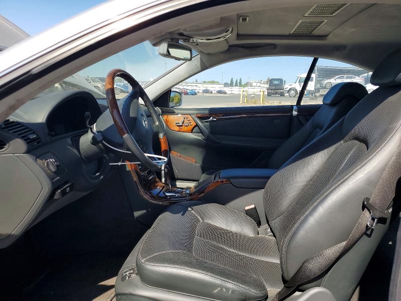 2002 Mercedes-benz Cl-class VIN WDBPJ78J82A026794 COPART salvage auction — NORMAL WEAR, Ca - Dis/Dlr/Exp Only Clean Title (P), sold $2,900 on 2026-07-09 (photo 7)