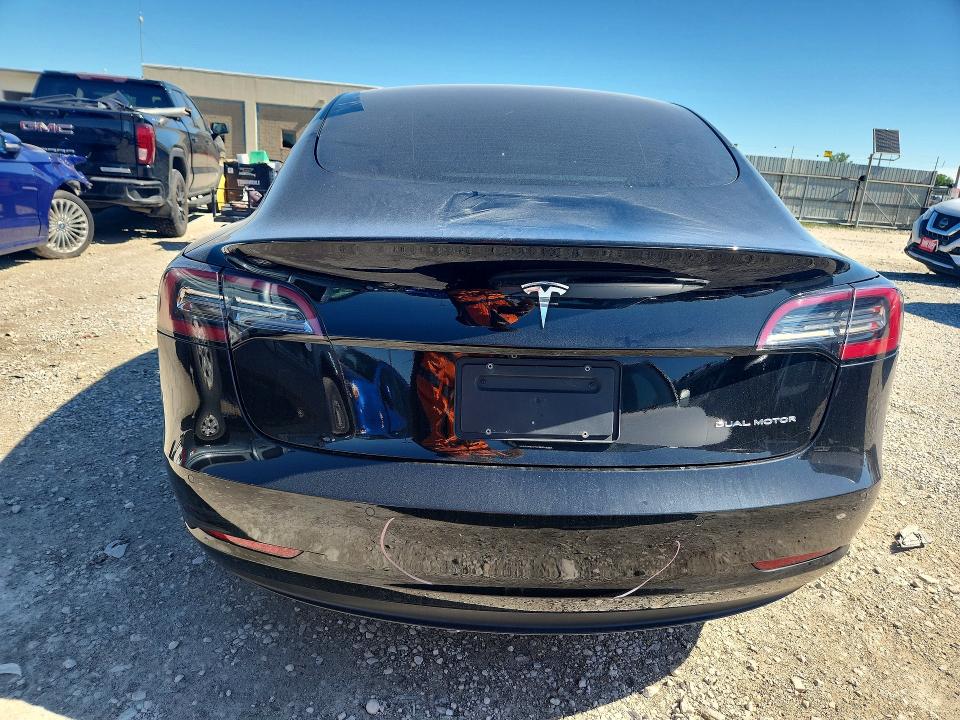 2021 Tesla VIN 5YJ3E1EB0MF858624 COPART salvage auction — SIDE, In - Cert Of Title-Salvage Title, sold $150 on 2026-07-21 (photo 6)