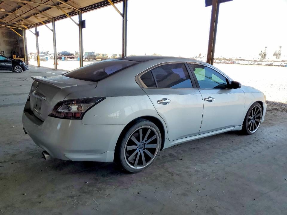 2012 Nissan Maxima VIN 1N4AA5AP1CC867572 COPART salvage auction — MINOR DENT/SCRATCHES, Az - Certificate Of Title, sold $500 on 2026-07-09 (photo 3)