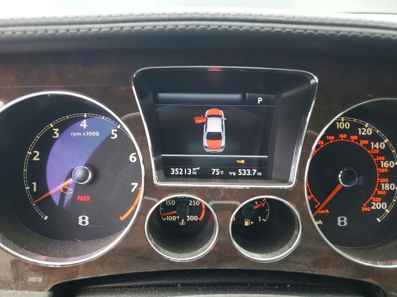 2013 Bentley Continental VIN SCBBP9ZA8DC078165 COPART salvage auction — REAR END, Ny - Cert Of Title-Rebuilt Salvage (P), sold $4,800 on 2026-07-29 (photo 9)