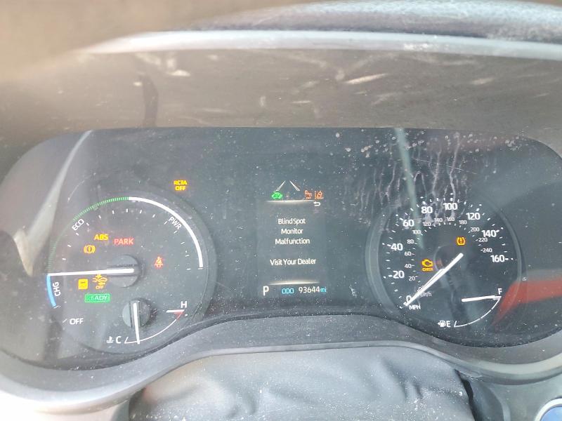 2022 Toyota VIN 5TDKRKEC6NS100704 COPART salvage auction — FRONT END, Ca - Salvage Certificate, sold $14,900 on 2026-07-23 (photo 9)