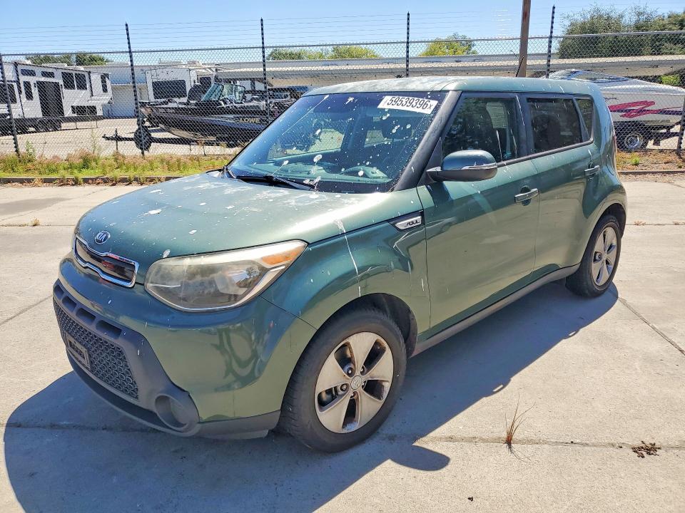 2014 Kia Soul VIN KNDJP3A57E7057290 COPART salvage auction — MINOR DENT/SCRATCHES, Ca - Dis/Dlr/Exp Only Clean Title, sold $1,250 on 2026-07-14 (photo 1)