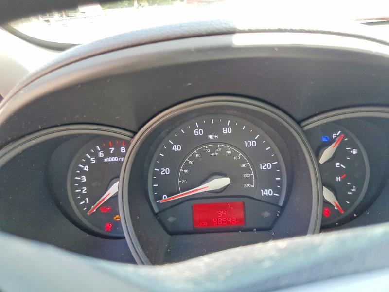 2017 Kia Rio VIN KNADM4A35H6062800 COPART salvage auction — FRONT END, Wv - Salvage Certificate, sold $275 on 2026-07-09 (photo 9)