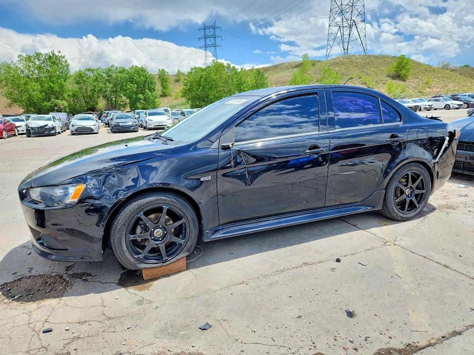2015 Mitsubishi VIN JA32V2FW2FU021174 COPART salvage auction — REAR END, CO - PUBLIC - SALVAGE TITLE, sold $825 on 2026-07-27 (photo 1)
