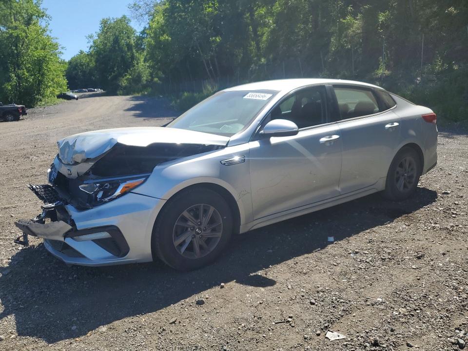 2020 Kia Optima VIN 5XXGT4L3XLG413744 COPART salvage auction — FRONT END, Ny - Mv-907A Salvage Certificate, sold $350 on 2026-07-21 (photo 1)
