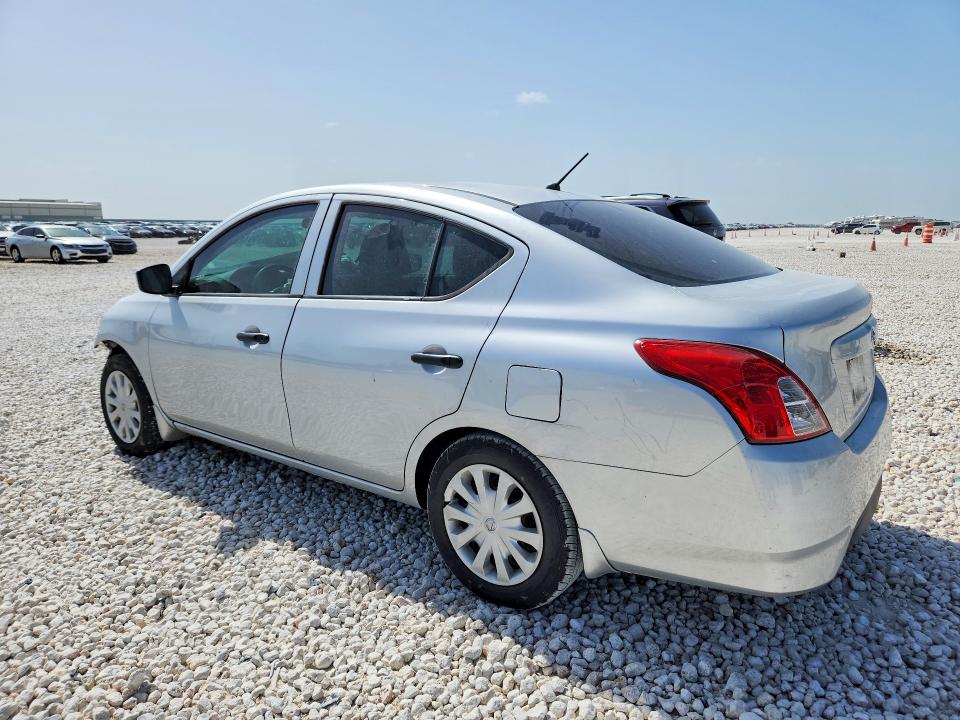 2019 Nissan Versa VIN 3N1CN7AP2KL821094 COPART salvage auction — FRONT END, Tx - Salvage Vehicle Title, sold $1,300 on 2026-07-09 (photo 2)