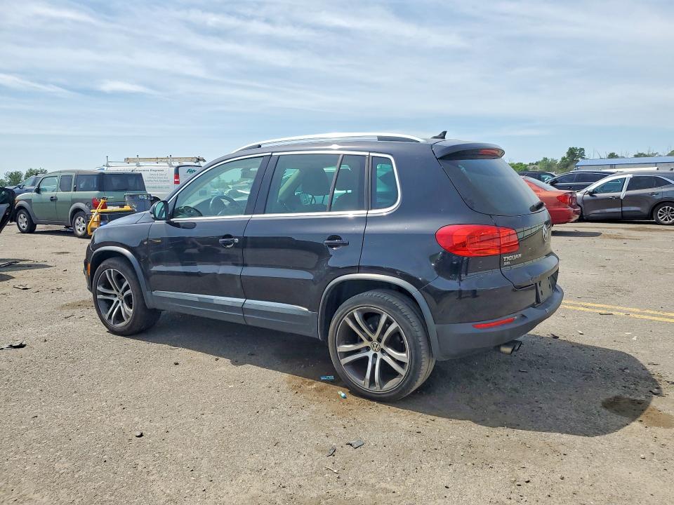2017 Volkswagen Tiguan VIN WVGWV7AX5HK021177 COPART salvage auction — FRONT END, Pa - Cert Of Title, sold $2,750 on 2026-07-10 (photo 2)