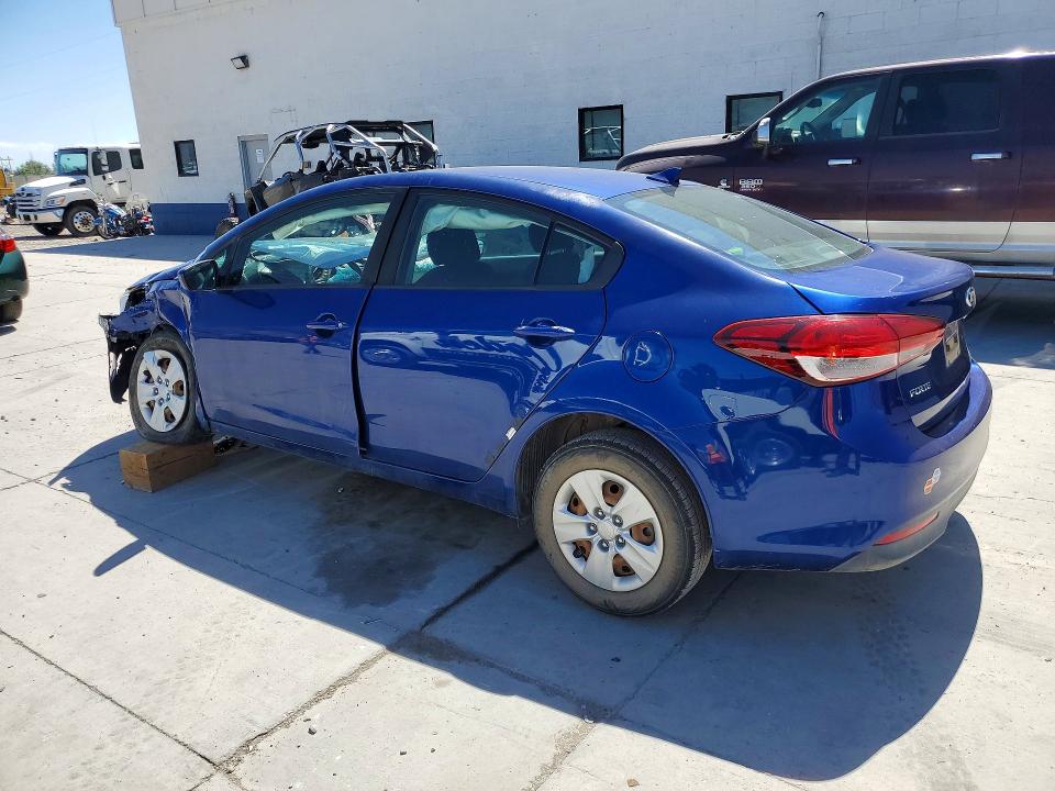 2018 Kia Forte VIN 3KPFK4A7XJE271597 COPART salvage auction — FRONT END, Ut - Salvage Certificate, sold $1,350 on 2026-08-03 (photo 2)