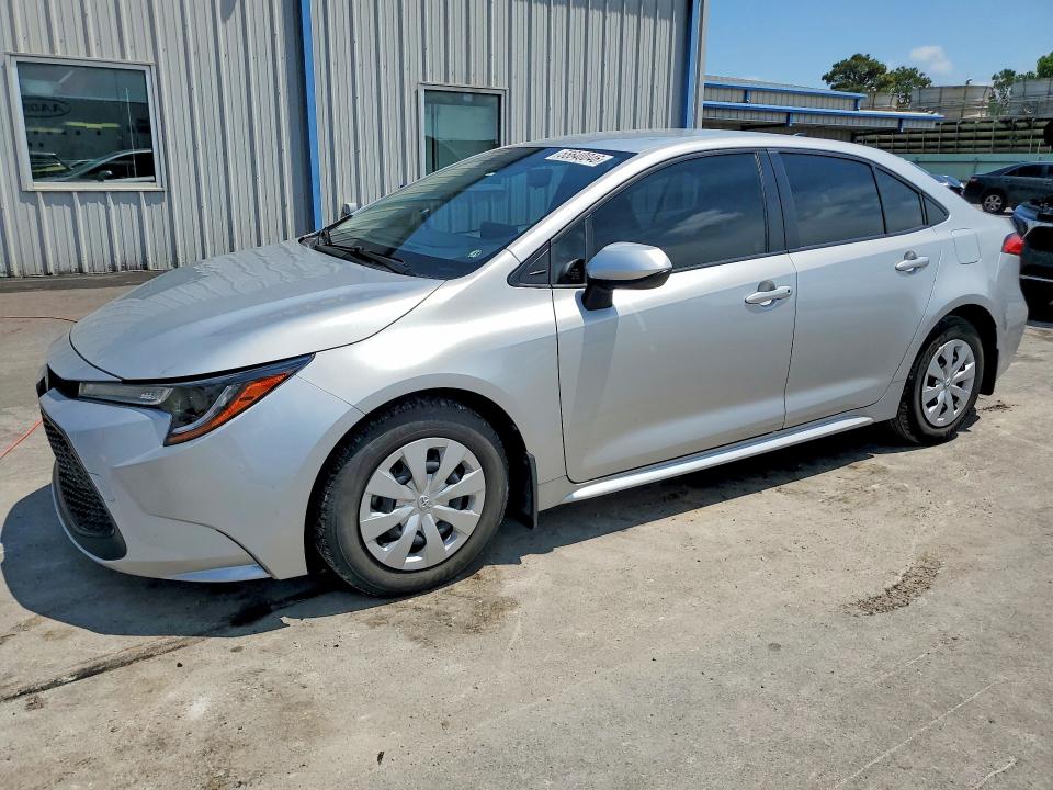 2022 Toyota Corolla VIN JTDDPMAE4NJ222170 COPART salvage auction — HAIL, Ok - Cert Of Title-Salvage, sold $7,800 on 2026-07-15 (photo 1)