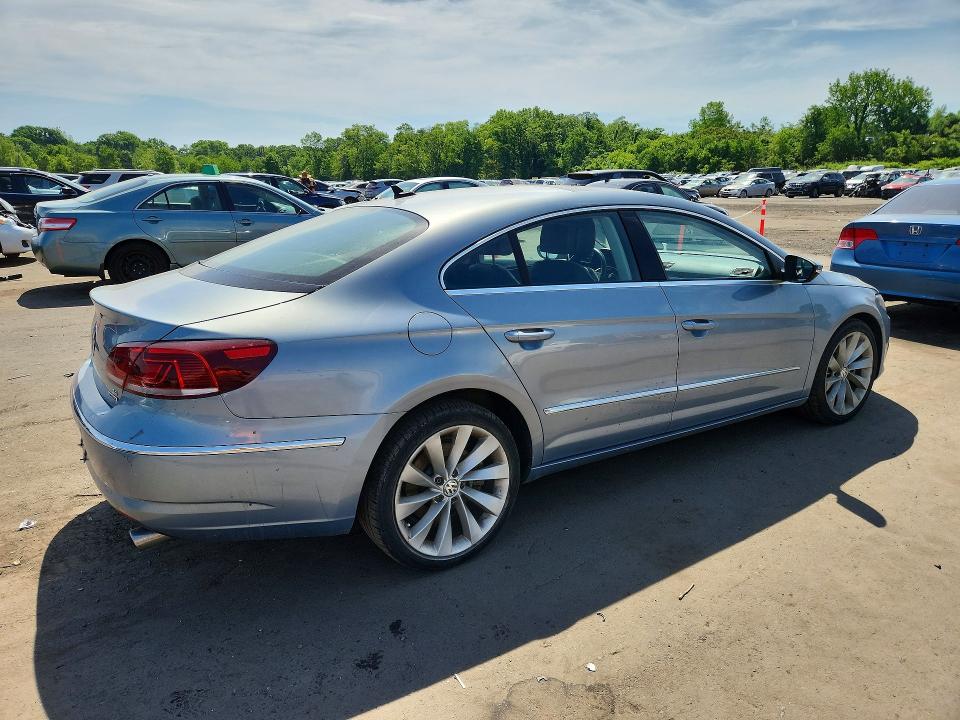 2013 Volkswagen Passat cc VIN WVWGU7AN9DE553163 COPART salvage auction — FRONT END, Ct - Cert Of Title-Salvage, sold $450 on 2026-07-10 (photo 3)