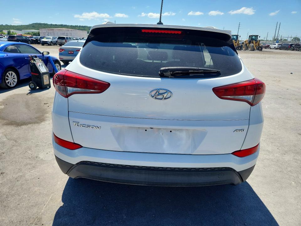 2016 Hyundai Tucson VIN KM8J33A41GU117924 COPART salvage auction — FRONT END, OK - CERT OF TITLE-REPOSSESSION, sold $2,150 on 2026-07-24 (photo 6)