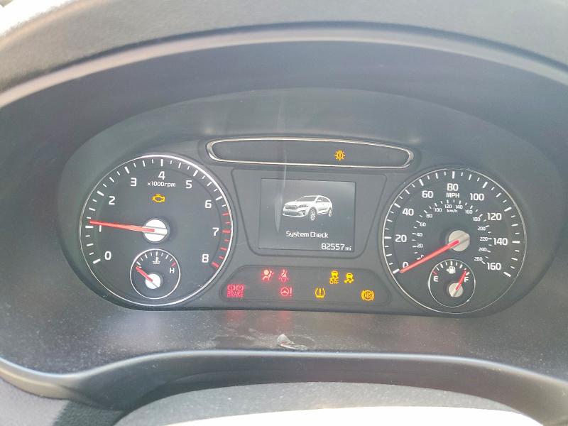 2019 Kia VIN 5XYPGDA51KG443895 COPART salvage auction — FRONT END, Co - Public - Salvage Title, sold $275 on 2026-07-28 (photo 9)