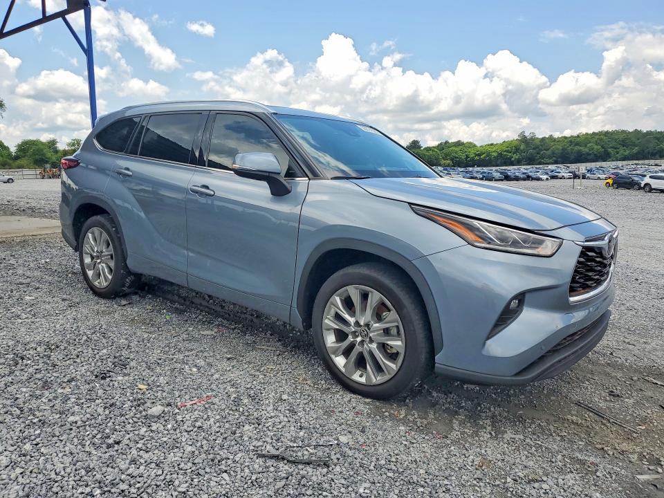 2020 Toyota VIN 5TDYZRAH0LS010076 COPART salvage auction — MECHANICAL, Ga - Cert Of Title-Salvage, sold $14,100 on 2026-07-30 (photo 4)
