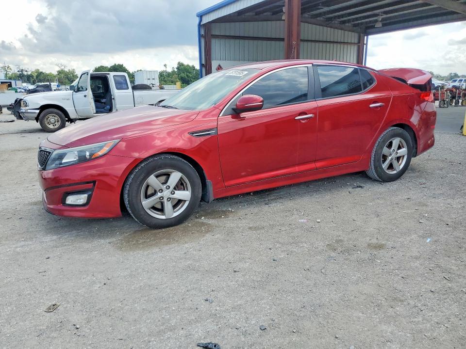 2015 Kia Optima VIN 5XXGM4A79FG393526 COPART salvage auction — REAR END, Fl - Cert Of Title Slvg Rebuildable, sold $900 on 2026-07-17 (photo 1)