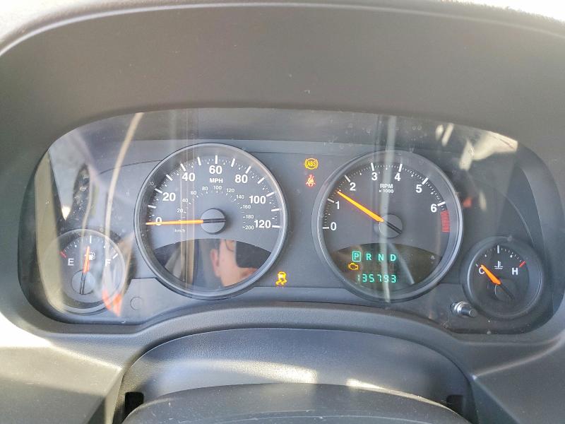 2012 Jeep Compass VIN 1C4NJCBA2CD686548 COPART salvage auction — VANDALISM, Ca - Salvage Certificate, sold $600 on 2026-07-09 (photo 9)