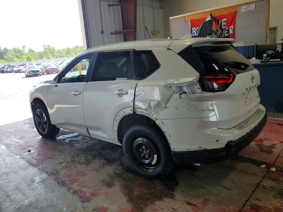 2025 Nissan Rogue VIN JN8BT3BB3SW144470 COPART salvage auction — FRONT END, Ny - Mv-907A Salvage Certificate, sold $2,700 on 2026-07-13 (photo 2)