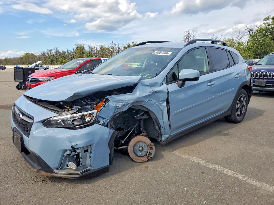 2020 Subaru VIN JF2GTAPC6L8233478 COPART salvage auction — FRONT END, Ny - Mv-907A Salvage Certificate, sold $4,450 on 2026-07-08 (photo 1)