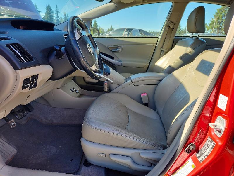 2011 Toyota Prius VIN JTDKN3DU0B0301511 COPART salvage auction — REAR END, WA - CERT OF OWNERSHIP-REBUILT, sold $900 on 2026-07-24 (photo 7)