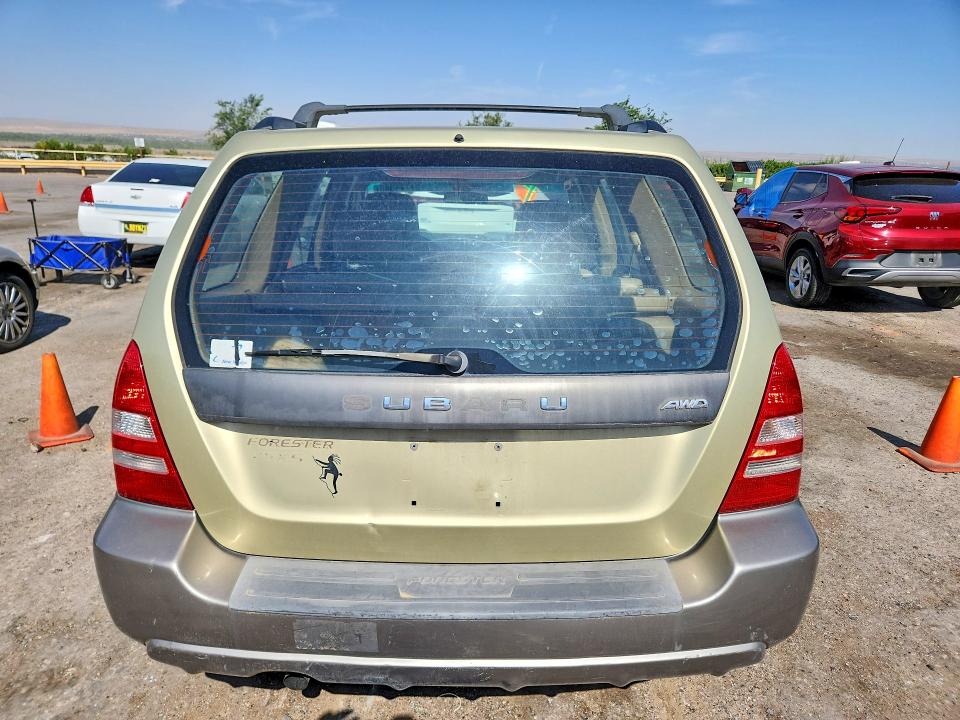 2003 Subaru Forester VIN JF1SG65603H756024 COPART salvage auction — MINOR DENT/SCRATCHES, Nm - Cert Of Title-Salvage, sold $200 on 2026-07-27 (photo 6)