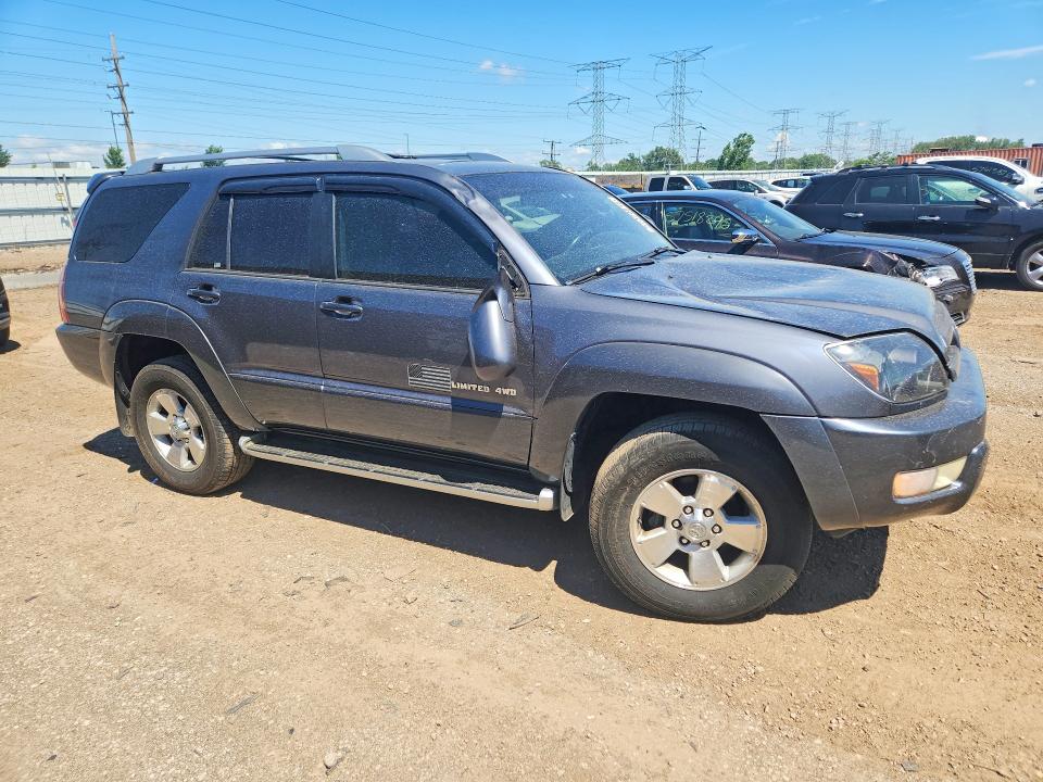 2003 Toyota 4runner VIN JTEBT17R230017618 COPART salvage auction — UNDERCARRIAGE, Il - Salvage Certificate, sold $2,800 on 2026-07-30 (photo 4)