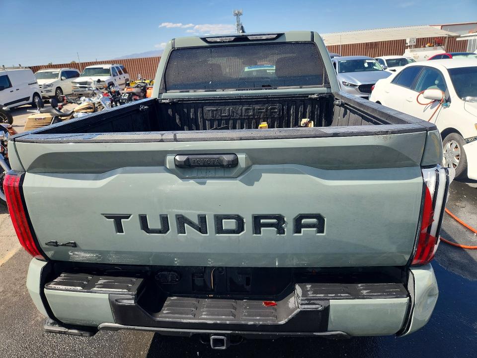 2024 Toyota Tundra VIN 5TFLA5DB3RX187435 COPART salvage auction — FRONT END, Ca - Certificate Of Title, sold $21,500 on 2026-07-07 (photo 6)