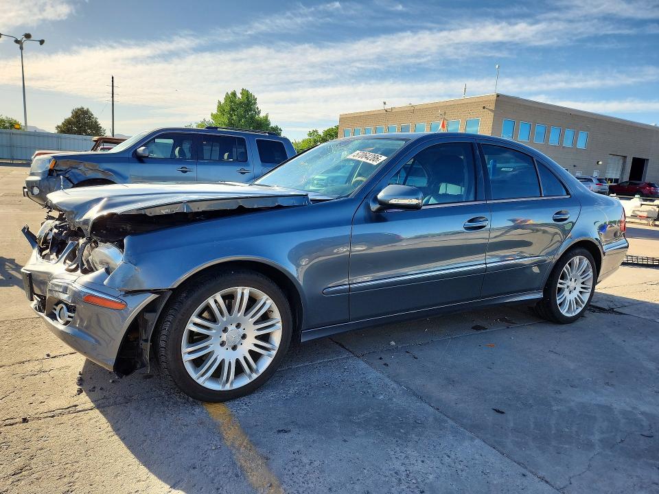 2008 Mercedes-benz E-klasse VIN WDBUF87X88B312714 COPART salvage auction — FRONT END, Wy - Dis/Dlr/Exp Only Clean Title, sold $800 on 2026-08-03 (photo 1)