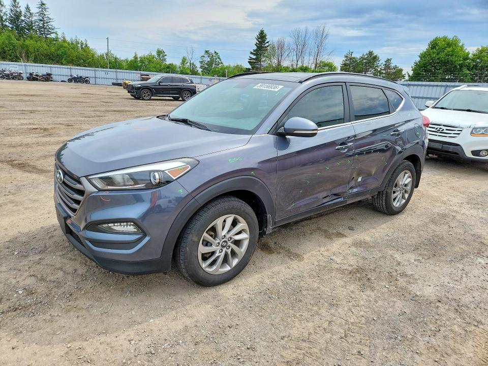 2016 Hyundai Tucson VIN KM8J3CA49GU107285 COPART salvage auction — SIDE, On - Permit No Brand - Unfit, sold $4,100 on 2026-07-14 (photo 1)