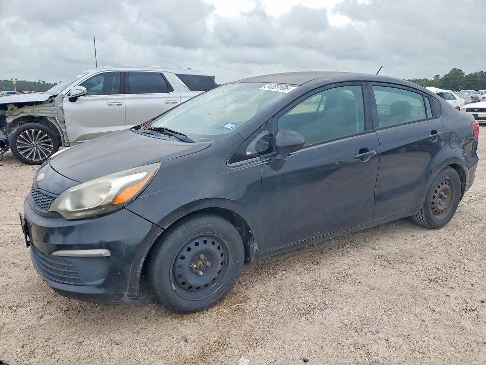 2017 Kia Rio VIN KNADM4A34H6012549 COPART salvage auction — FRONT END, Mt - Certificate Of Title, sold $650 on 2026-07-08 (photo 1)