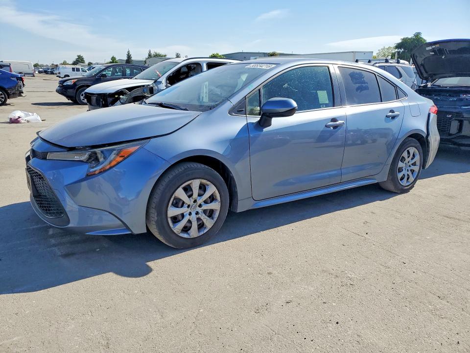 2021 Toyota VIN JTDEPMAEXMJ150748 COPART salvage auction — REAR END, Ca - Salvage Certificate, sold $6,300 on 2026-07-31 (photo 1)