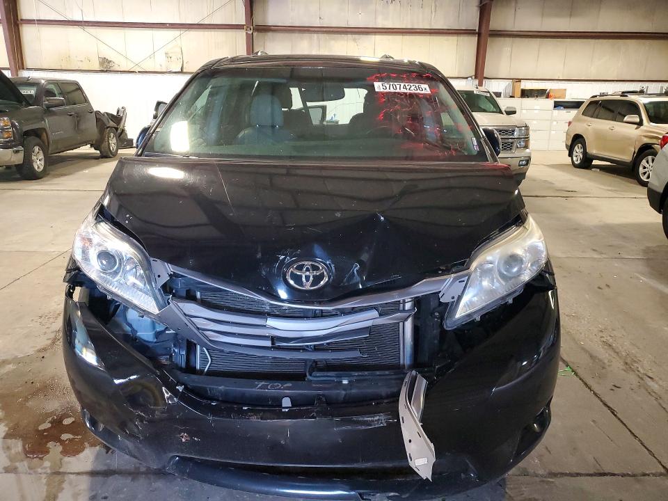 2015 Toyota Sienna VIN 5TDDK3DCXFS096940 COPART salvage auction — REAR END, Il - Salvage Certificate, sold $175 on 2026-07-29 (photo 5)