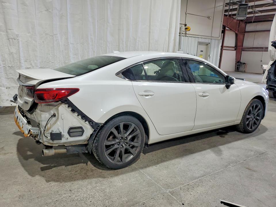 2016 Mazda 6 VIN JM1GJ1W58G1433669 COPART salvage auction — REAR END, Ny - Mv-907A Salvage Certificate, sold $1,650 on 2026-07-27 (photo 3)