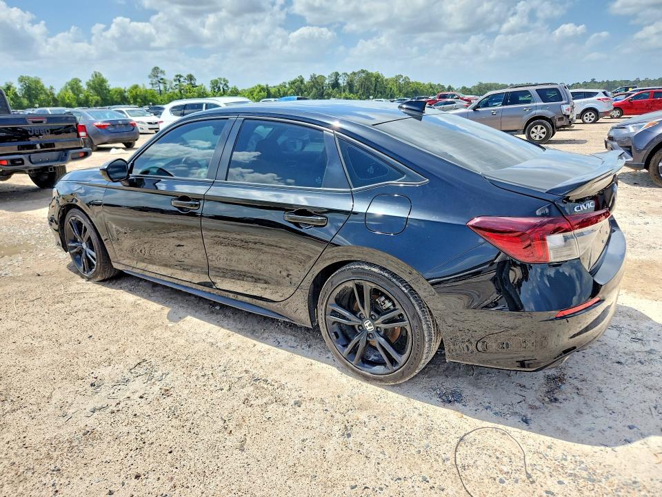 2025 Honda Civic VIN 2HGFE1E5XSH473507 COPART salvage auction — FRONT END, Tx - Salvage Vehicle Title, sold $10,300 on 2026-07-02 (photo 2)