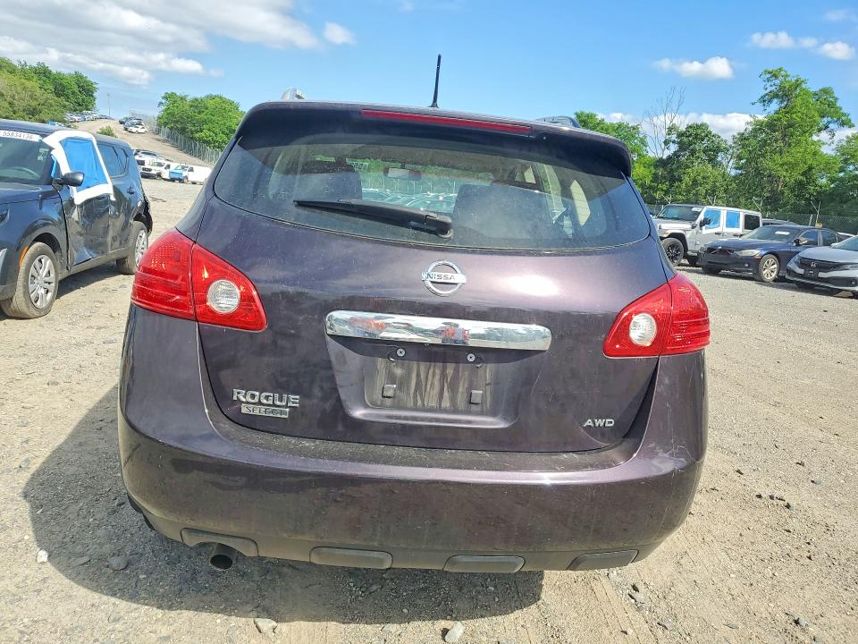 2014 Nissan Rogue VIN JN8AS5MV9EW711884 COPART salvage auction — SIDE, Md - Cert Of Salvage > 75% Damage, sold $400 on 2026-07-28 (photo 6)