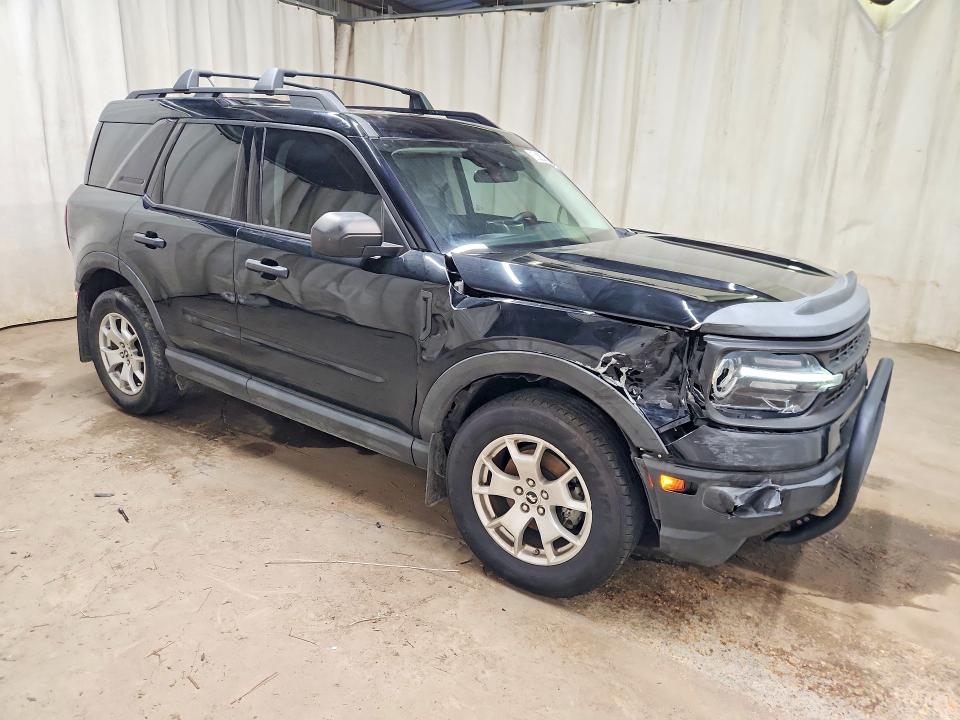 2021 Ford Bronco sport VIN 3FMCR9A65MRA20708 COPART salvage auction — FRONT END, LA - CERTIFICATE OF TITLE, sold $5 on 2026-07-28 (photo 4)