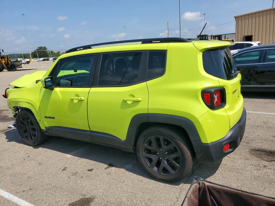 2017 Jeep Renegade VIN ZACCJABB9HPG06322 COPART salvage auction — FRONT END, Oh - Cert Of Title-Salvage, sold $825 on 2026-08-19 (photo 2)